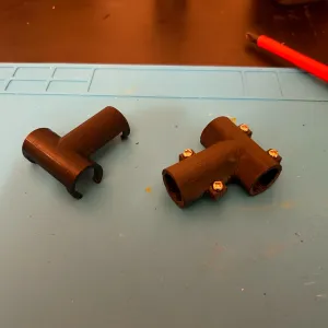 T-Tube connector / clamp / T-Cső Csatlakozó