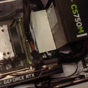Cable channel for PC cable management V2