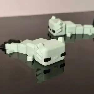 Cute flexi axolotl