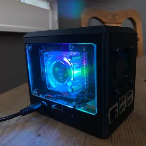 Raspberry Pi Gaming PC Case for ice tower (Rpi 3, 3B, 3B+)