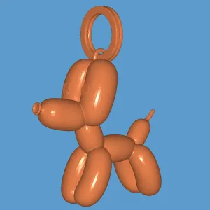 puppy keychain