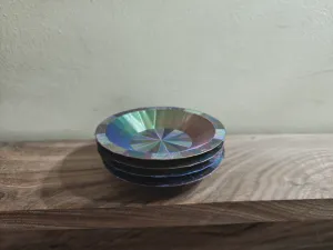 Round Prisim Edge Stacking Bowls - for game components