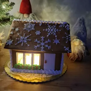gingerbread house, cookie cutters