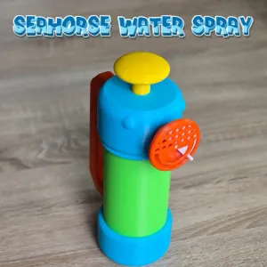 Seahorse Water Spray Bath Toys