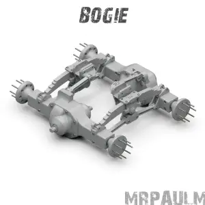 KAMAZ 6350 8x8: Bogie