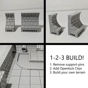 Sewer tiles - walls