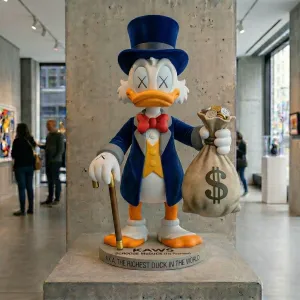 Kaws Scrooge Mr Duck Tio Patinhas Bag