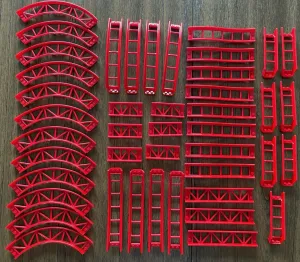 Lego Roller Coaster Track