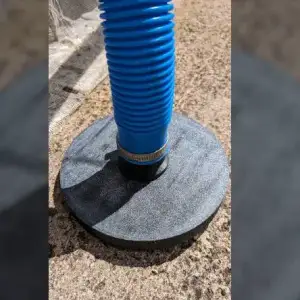 Pool Skimmer Vacuum Adapter and Base Plate