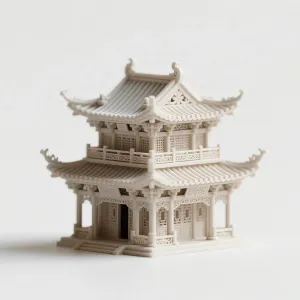 古风建筑小亭