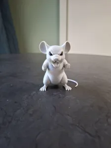 Tiny Angry Mouse – Fierce Little Desk Companion