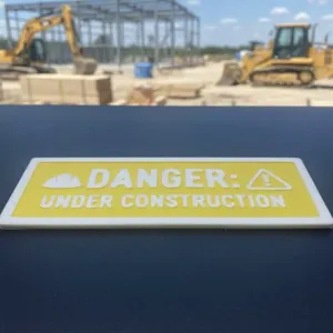 Danger under construction