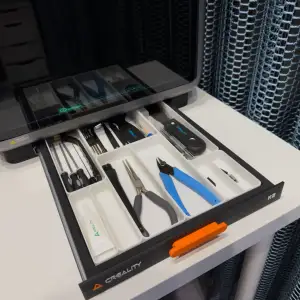 Creality K2 Drawer with Modular Grid System