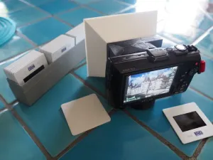 Numérisation de diapositif avec appareil photo Olympus TG -