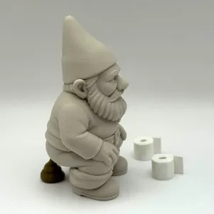 Pooping Garden Gnome