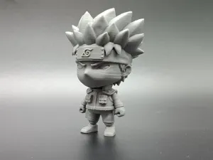 Silent Copy Ninja: Cute Chibi Kakashi Hatake Anime Naruto