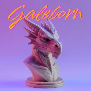 Galeborn Storm Dragon Bust