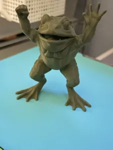 The Swamp Shaman - High-Detail Toad
