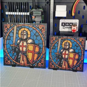 Templar Glass - 5 Colors - Hueforge