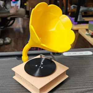 Gramophone music box