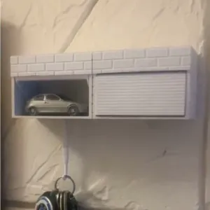 GARAGE KEY HOLDER – AUTO-OPENING WALL HOOK FOR CAR LOVERS