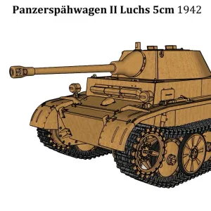 Pz.Sp.Wg. II Luchs 5cm 1-35