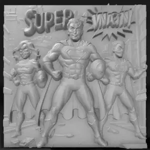 superheroes cartoon 2