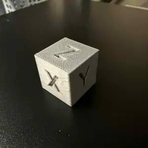Calibration cube 20x20