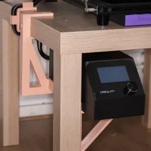 CR-10 brackets control box underneath Lack