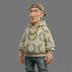 Giulio Cesare Street wear - Asterix e Obelix