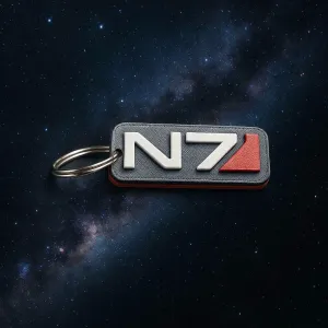 Mass Effect N7 Keychain/Tag