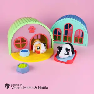 Diorama for Cute Flexi Animals, Cute Guinea Pig Edition
