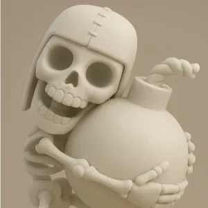 Clash Royale Skeleton Bomber