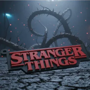 Stranger Things Keychain