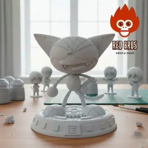 ¡Gatillo fácil y circuitos de acero! – Kurochan Cyborg Chibi