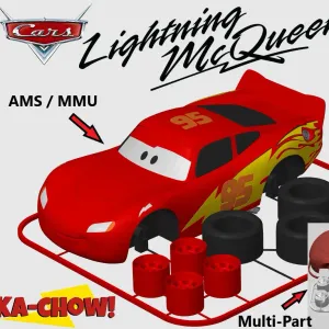 Lightning McQueen Kit Card (Disney Pixar Cars)