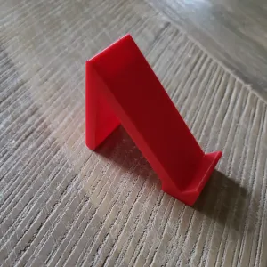 small postcard or art display stand