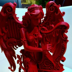 The Harp of the Crimson Seraph