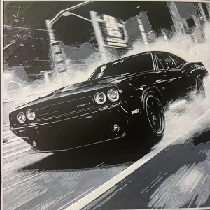 Dodge Charger Hueforge 200x200