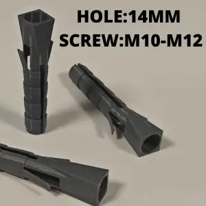 Heavy Duty Wall Plugs (14mm) | M10-M12 Screws