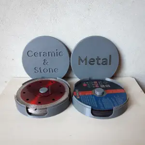 Cutting disc case