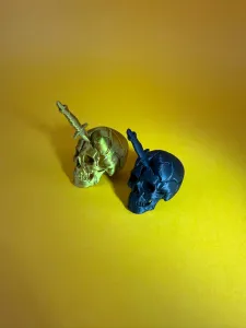 Dagger in the skull