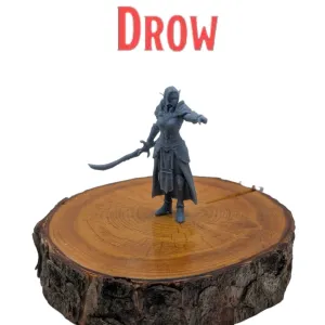 Drow - MGM Print-Ready Mini