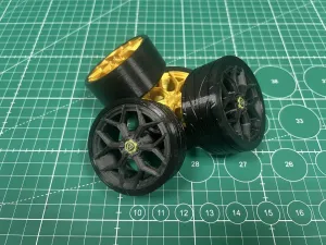 A tire without a tread 60х27mm