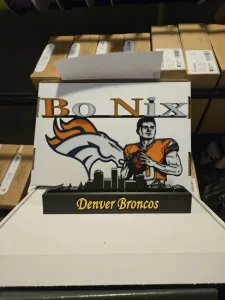NFL - Denver Broncos Bo Nix Display