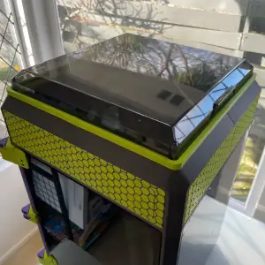 Creality K1 / K1C Riser / Top Hood with Magnetic Vents