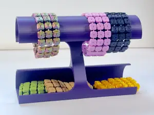 Fidget Link Articulating Cuff Bracelet