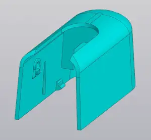 Opel rear wiper cap