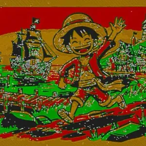 HueForge One Piece x4 colores