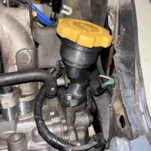 Oil filler neck for subaru engine swapped Volkswagons